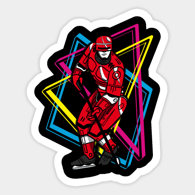 All Hockey Player Sticker by CineFluxProd